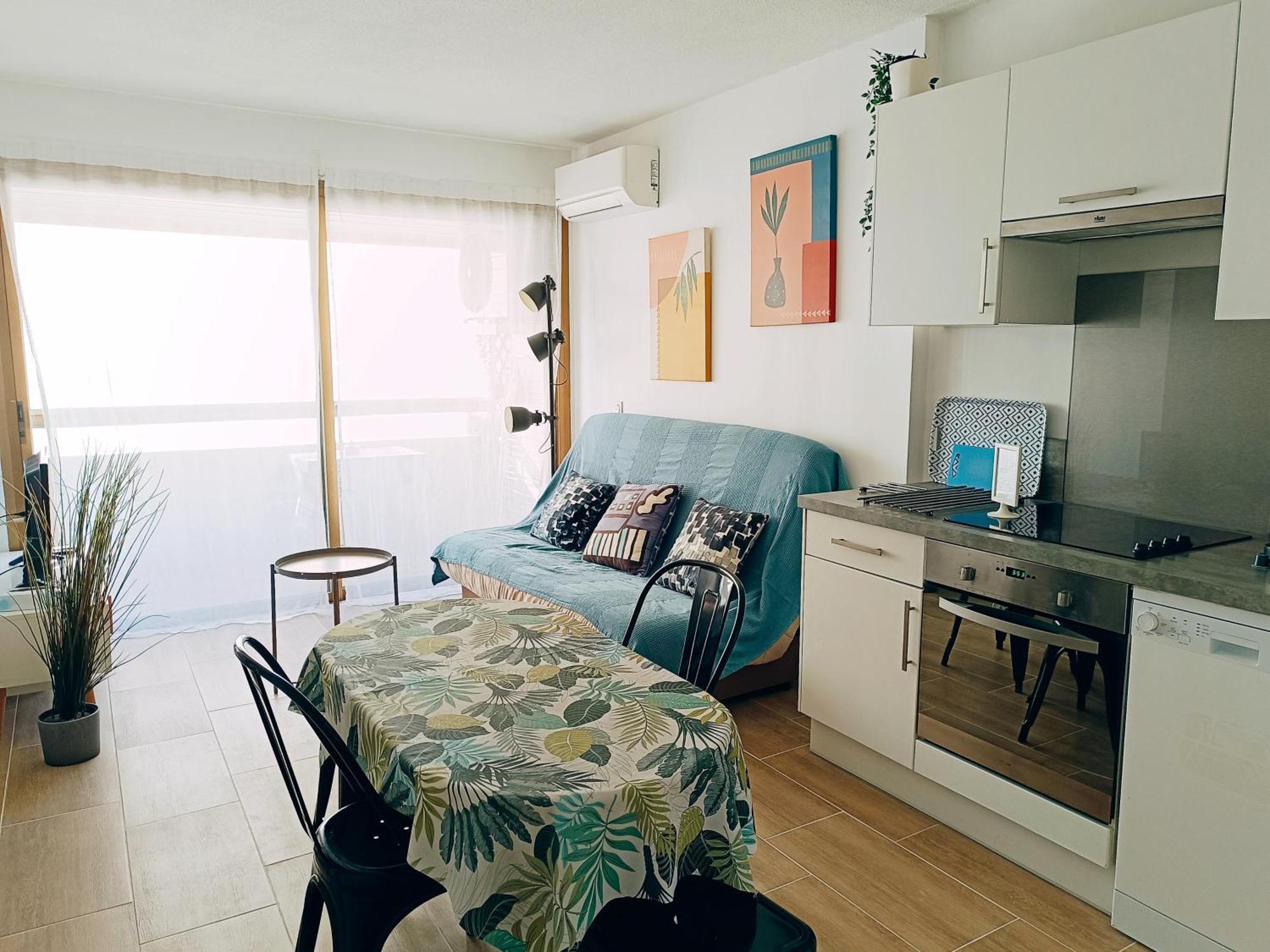 2 Pieces Climatise Avec Balcon Dans Le Vieil Antibes, Residence Avec Ascenseur Екстер'єр фото